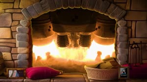 NASA Rocket Engine Fireplace